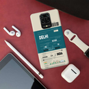Delhi ticket Printed Slim Cases and Cover for Redmi Note 9 Pro Max