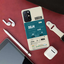 Delhi ticket Printed Slim Cases and Cover for OnePlus 8T