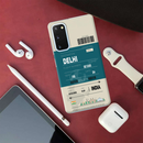 Delhi ticket Printed Slim Cases and Cover for Galaxy S20 Plus