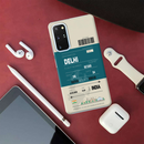 Delhi ticket Printed Slim Cases and Cover for Galaxy S20