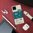 Delhi ticket Printed Slim Cases and Cover for Pixel 4