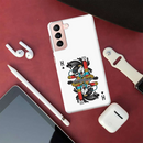 King Card Printed Slim Cases and Cover for Galaxy S21 Plus