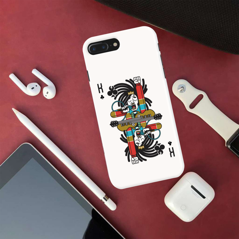 King Card Printed Slim Cases and Cover for iPhone 7 Plus