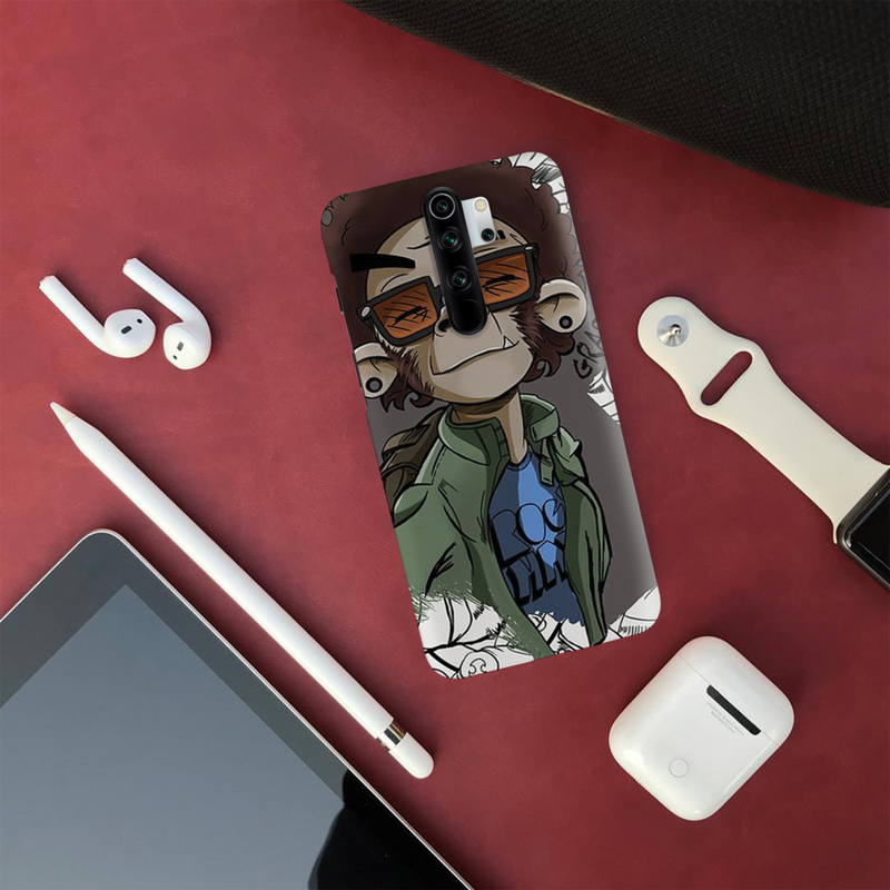 Monkey Printed Slim Cases and Cover for Redmi Note 8 Pro