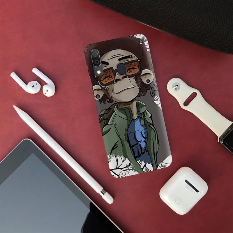Monkey Printed Slim Cases and Cover for Galaxy A30