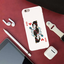 Queen Card Printed Slim Cases and Cover for iPhone 6