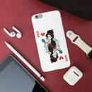 Queen Card Printed Slim Cases and Cover for iPhone 6 Plus