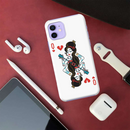 Queen Card Printed Slim Cases and Cover for iPhone 12