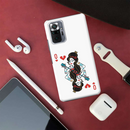 Queen Card Printed Slim Cases and Cover for Redmi Note 10 Pro