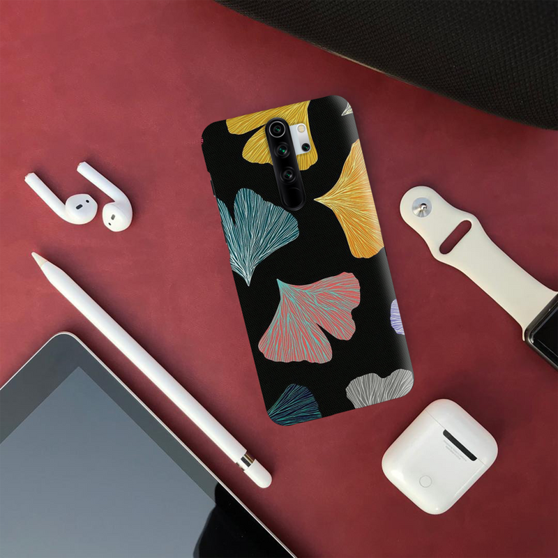 Colorful leafes Printed Slim Cases and Cover for Redmi Note 8 Pro