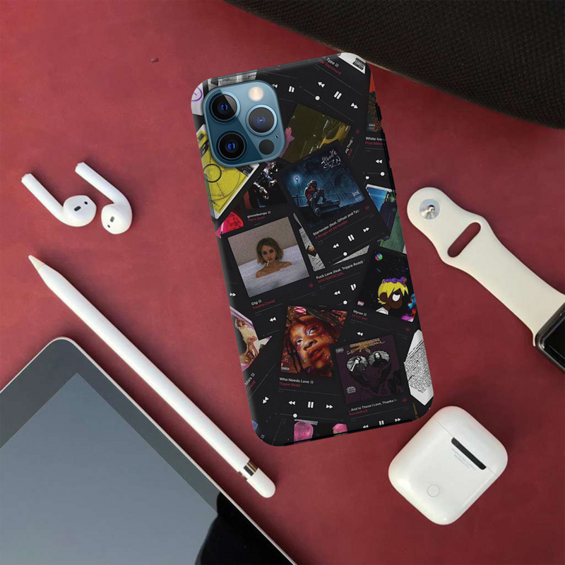 Cassette Printed Slim Cases and Cover for iPhone 12 Pro