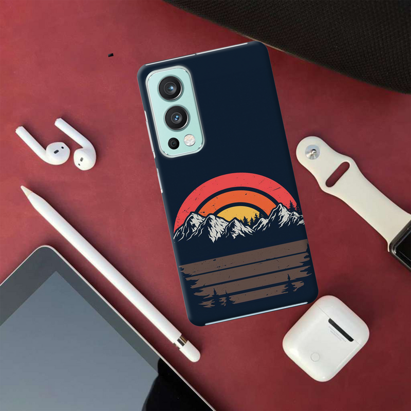 Mountains Printed Slim Cases and Cover for OnePlus Nord 2