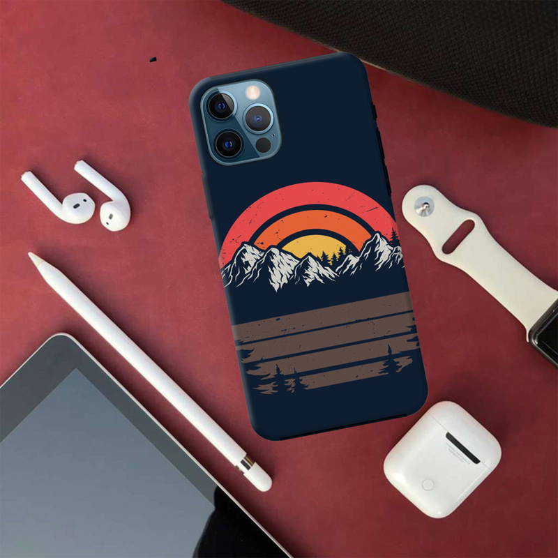 Mountains Printed Slim Cases and Cover for iPhone 12 Pro