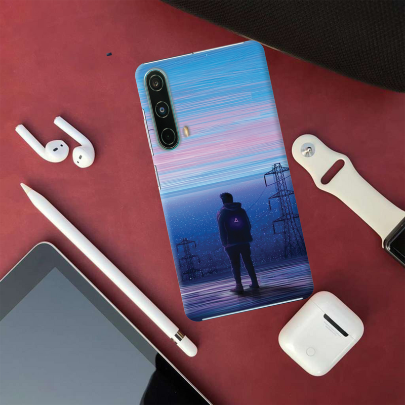 Alone at night Printed Slim Cases and Cover for OnePlus Nord CE 5G