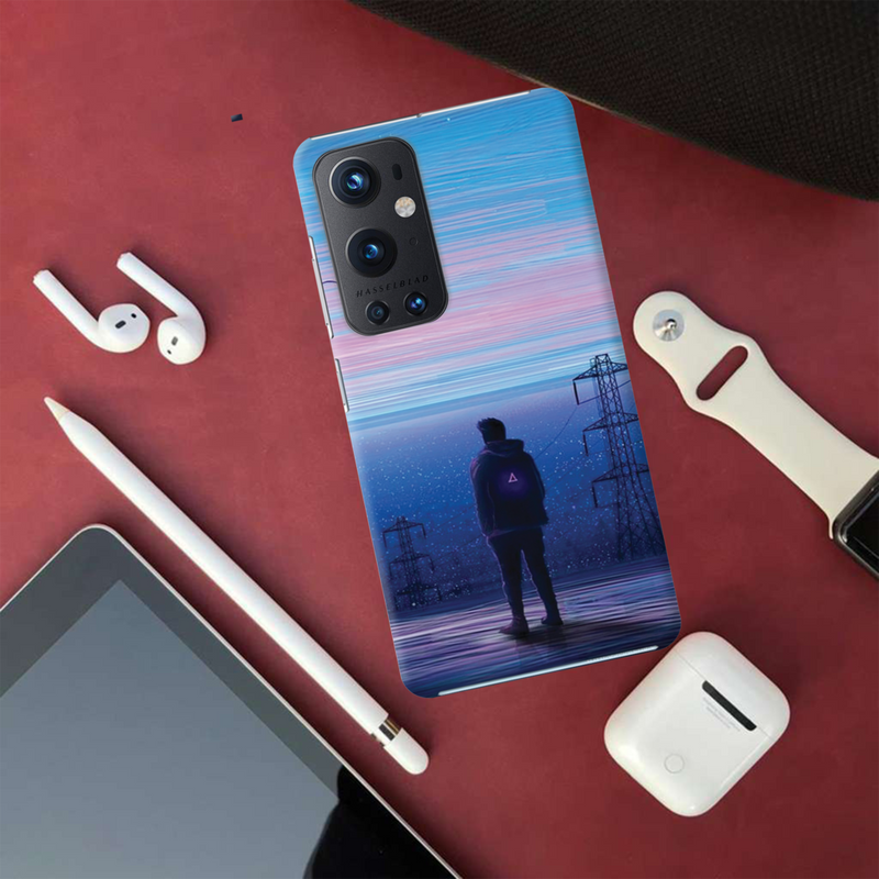 Alone at night Printed Slim Cases and Cover for OnePlus 9 Pro
