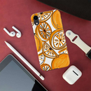 Orange Lemon Printed Slim Cases and Cover for iPhone XR