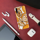 Orange Lemon Printed Slim Cases and Cover for Galaxy A50