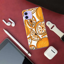 Orange Lemon Printed Slim Cases and Cover for iPhone 12 Mini