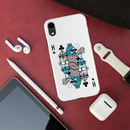 King 2 Card Printed Slim Cases and Cover for iPhone XR