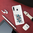 King 2 Card Printed Slim Cases and Cover for Galaxy A30