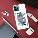 King 2 Card Printed Slim Cases and Cover for iPhone 12 Pro Max