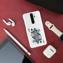 King 2 Card Printed Slim Cases and Cover for Redmi Note 8 Pro