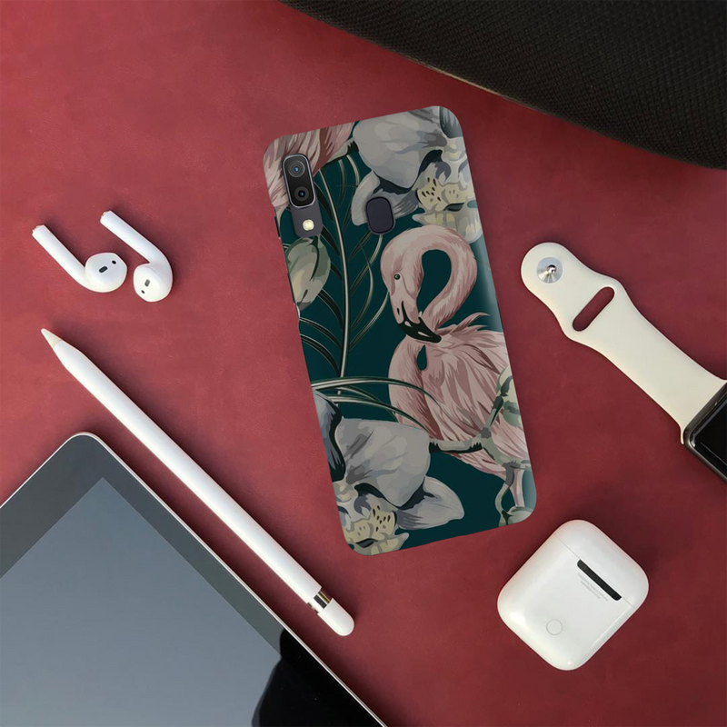 Flamingo Printed Slim Cases and Cover for Galaxy A20