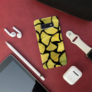 Yellow Leafs Printed Slim Cases and Cover for Galaxy S10E