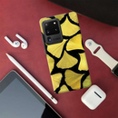 Yellow Leafs Printed Slim Cases and Cover for Galaxy S20 Ultra