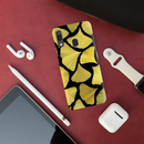 Yellow Leafs Printed Slim Cases and Cover for Galaxy A30