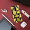 Yellow Leafs Printed Slim Cases and Cover for Redmi Note 8 Pro
