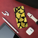 Yellow Leafs Printed Slim Cases and Cover for Redmi Note 8