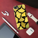 Yellow Leafs Printed Slim Cases and Cover for iPhone 7