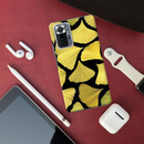 Yellow Leafs Printed Slim Cases and Cover for Redmi Note 10 Pro Max