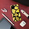 Yellow Leafs Printed Slim Cases and Cover for Pixel 4A