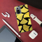 Yellow Leafs Printed Slim Cases and Cover for Redmi Note 10 Pro