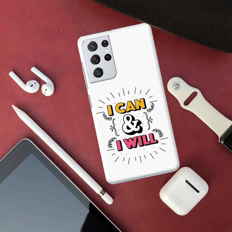 I can and I will Printed Slim Cases and Cover for Galaxy S21 Ultra