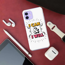 I can and I will Printed Slim Cases and Cover for iPhone 12 Mini