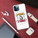 I can and I will Printed Slim Cases and Cover for iPhone 12 Pro