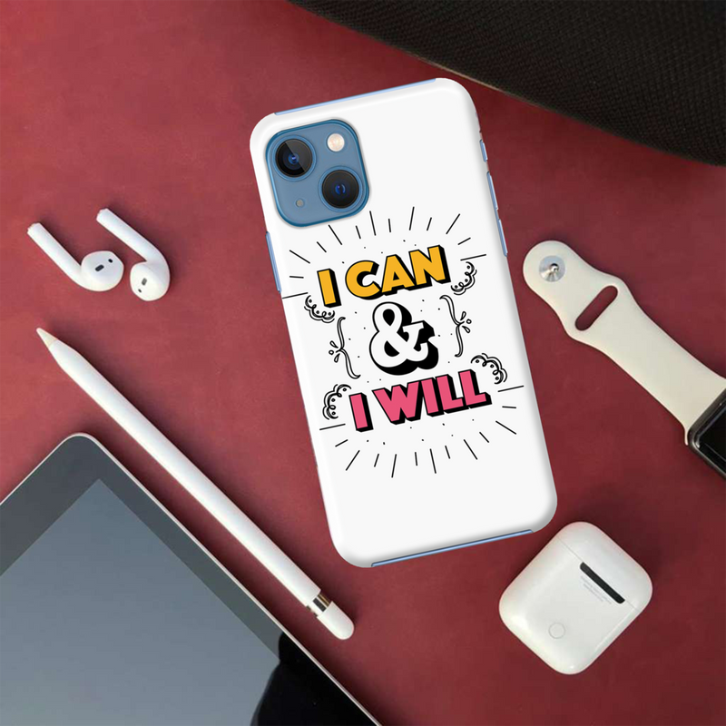 I can and I will Printed Slim Cases and Cover for iPhone 13