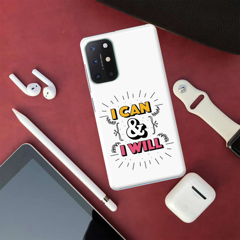 I can and I will Printed Slim Cases and Cover for OnePlus 8T