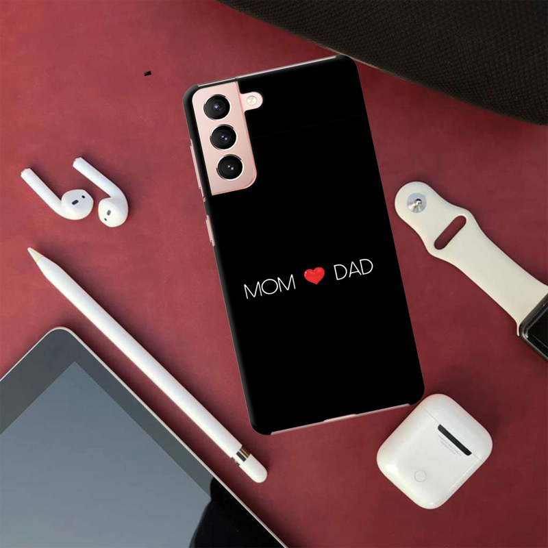 Mom and Dad Printed Slim Cases and Cover for Galaxy S21