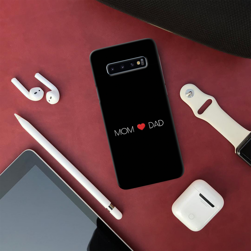 Mom and Dad Printed Slim Cases and Cover for Galaxy S10 Plus