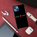 Mom and Dad Printed Slim Cases and Cover for iPhone 13 Mini