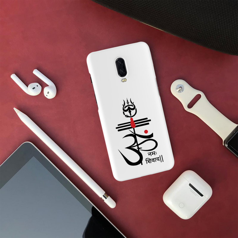 OM namah siwaay Printed Slim Cases and Cover for OnePlus 6T