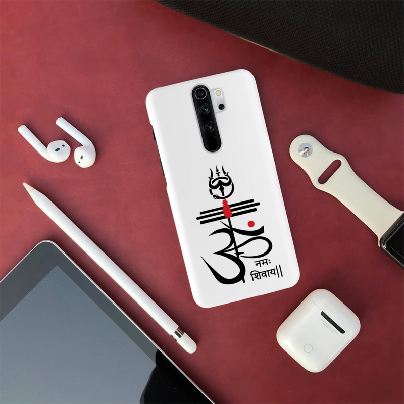 OM namah siwaay Printed Slim Cases and Cover for Redmi Note 8 Pro