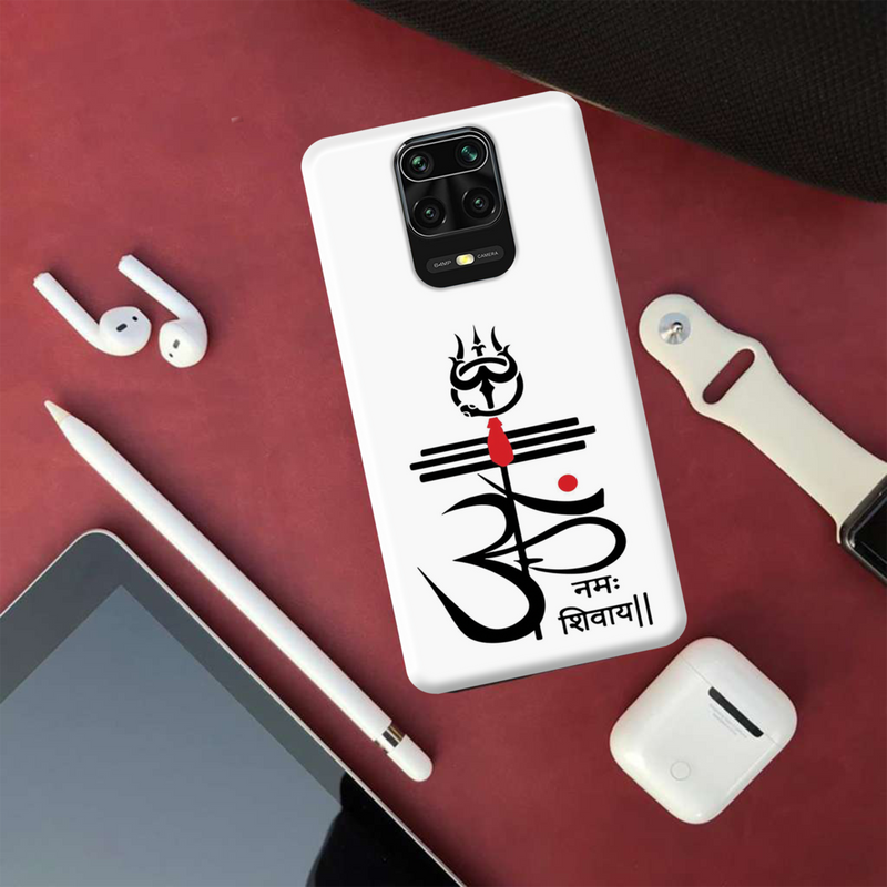 OM namah siwaay Printed Slim Cases and Cover for Redmi Note 9 Pro Max