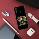 Papa the legend Printed Slim Cases and Cover for Galaxy A30