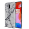 Light Grey Marble Pattern Mobile Case Cover For Oneplus 7