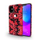 Military Red Camo Pattern Mobile Case Cover For Iphone 11